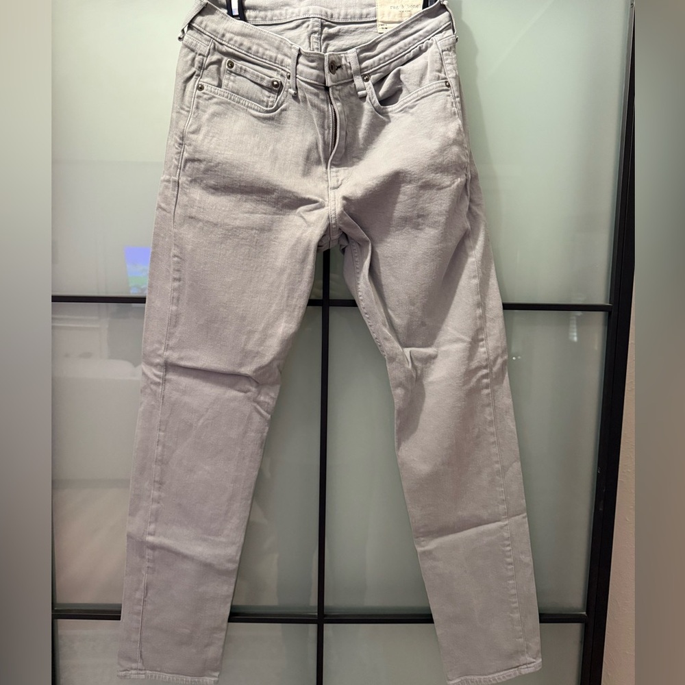 Rag n Bone Slate Blue Fit 2 Slim Jeans